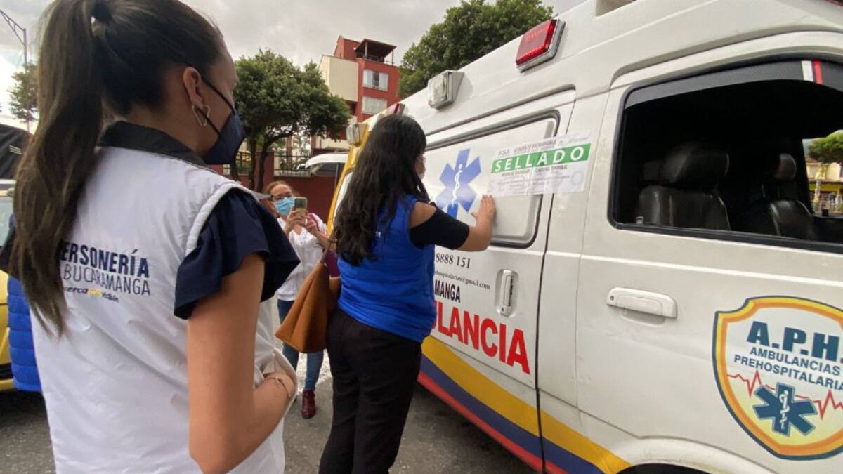 Operativo de Personería encontró ambulancias no aptas para servicio