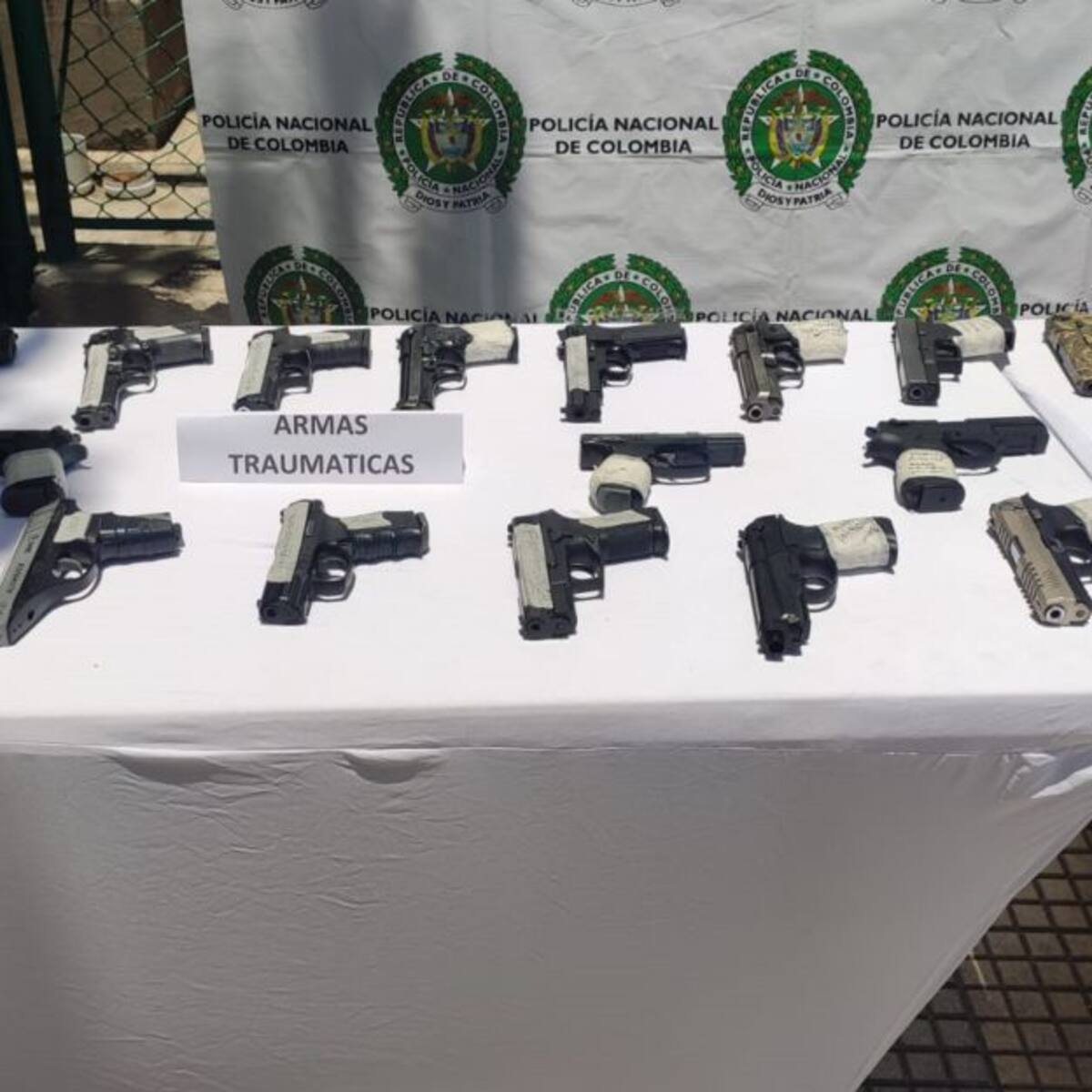 Modus operandi de los delincuentes con las armas traumáticas en Santa Marta