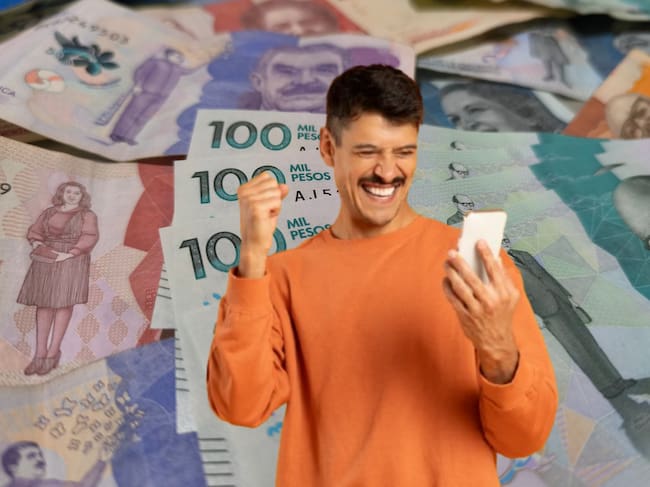 Imagen de referencia. Pesos de colombianos - Persona celebrando: Getty Images.