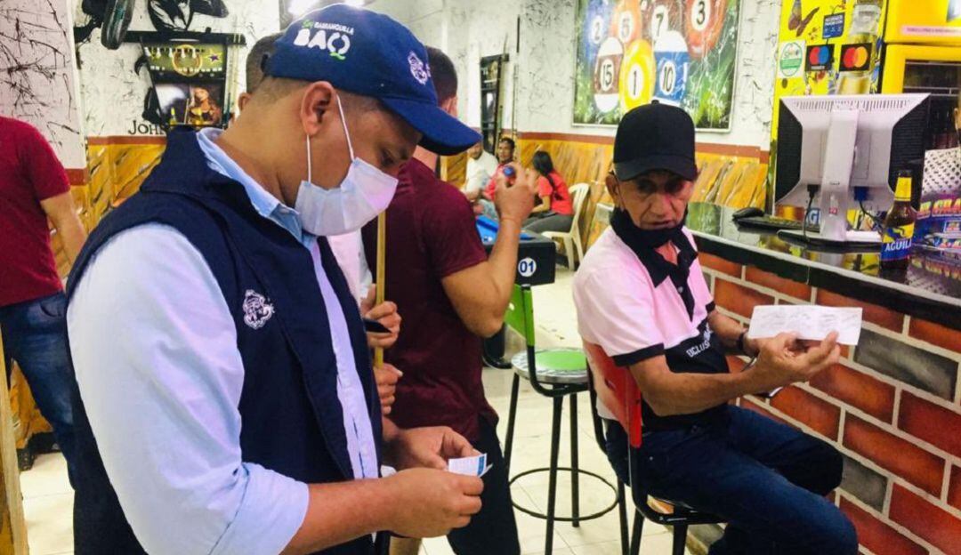 Operativos en establecimientos nocturnos