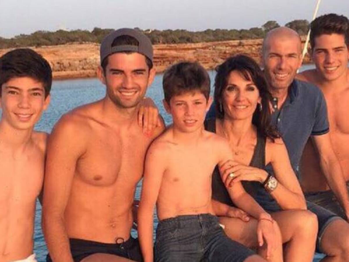 Luca Zidane, el apuesto hijo de Zinedine Zidane