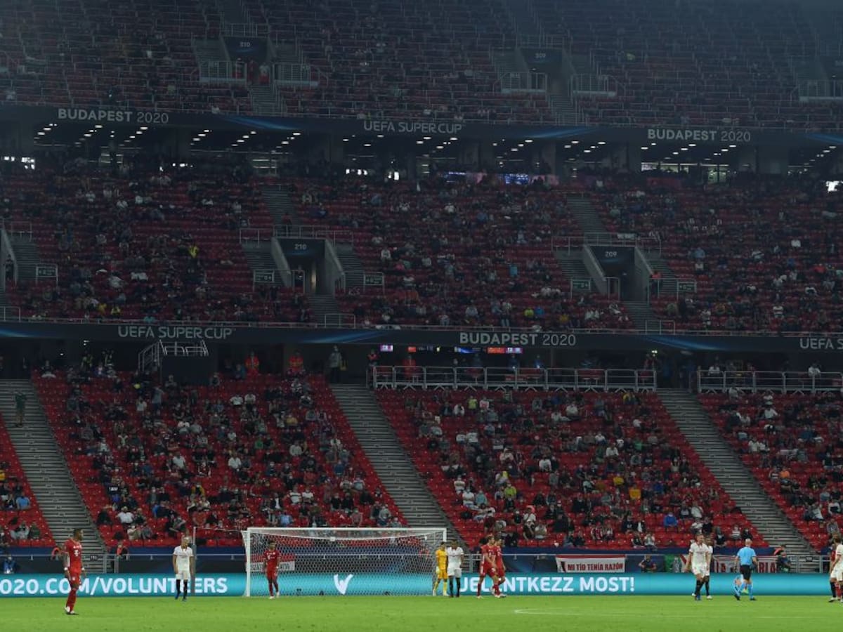 La UEFA satisfecha por la experiencia de público en la Supercopa de Europa