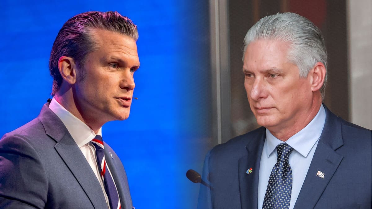 ¿Administración Trump capturará al presidente de Cuba?, secretario de Guerra dice que “hay opciones”