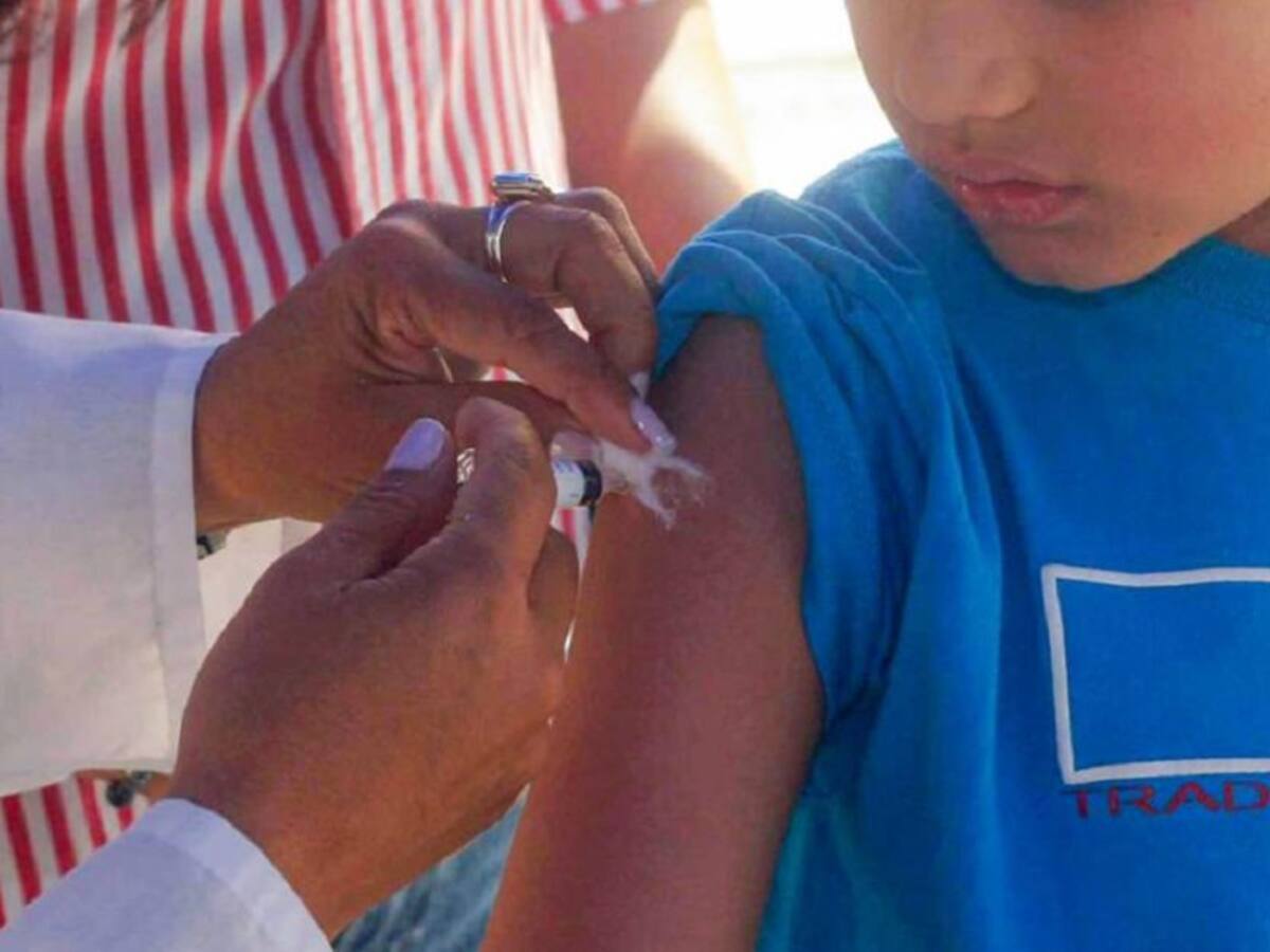 El sábado 30 de enero es día de vacunación infantil