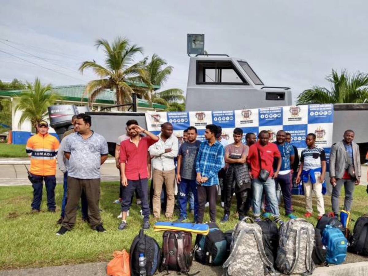 Detienen a 22 extranjeros indocumentados en Urabá
