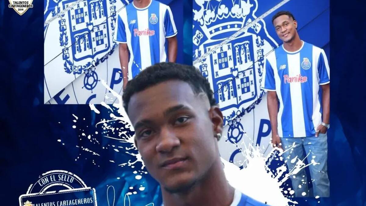 Canterano del Club Talentos Cartageneros llega a Europa tras firmar con FC Porto