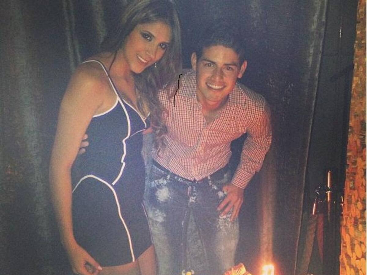Así celebró James Rodríguez su cumpleaños 22
