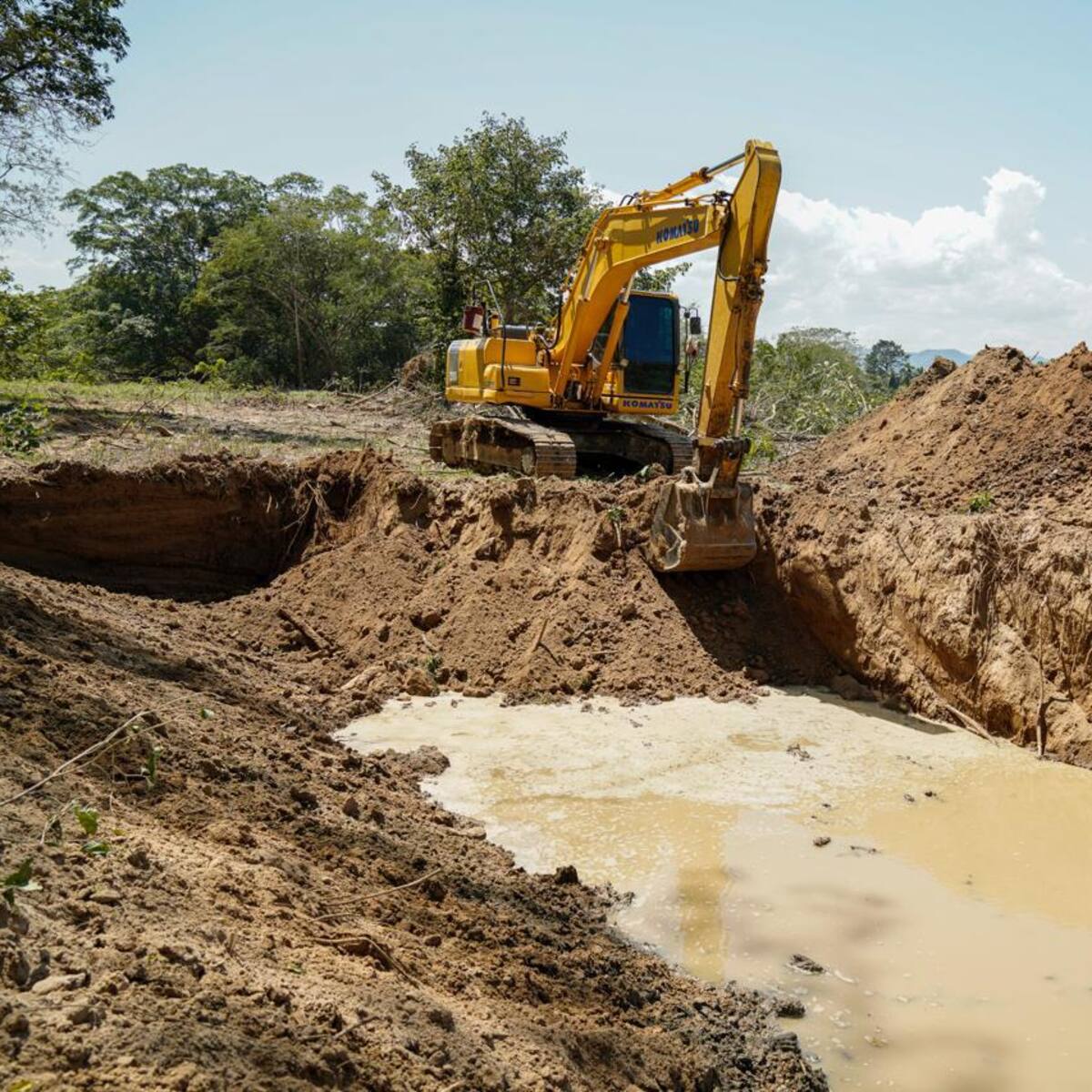 En Montecristo- Bolívar, gobernación y UNGRD iniciaron obras de mitigación tras inundaciones