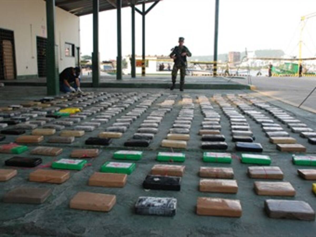 Cayó cargamento de droga cerca de Cartagena