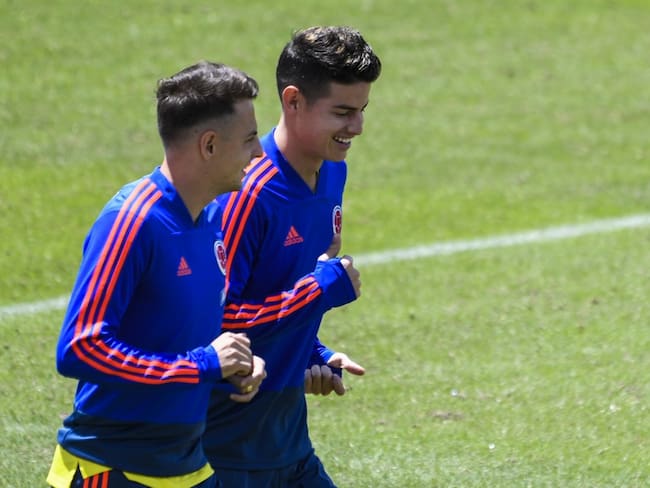 James Rodríguez y Santiago Arias, en la mira del Everton