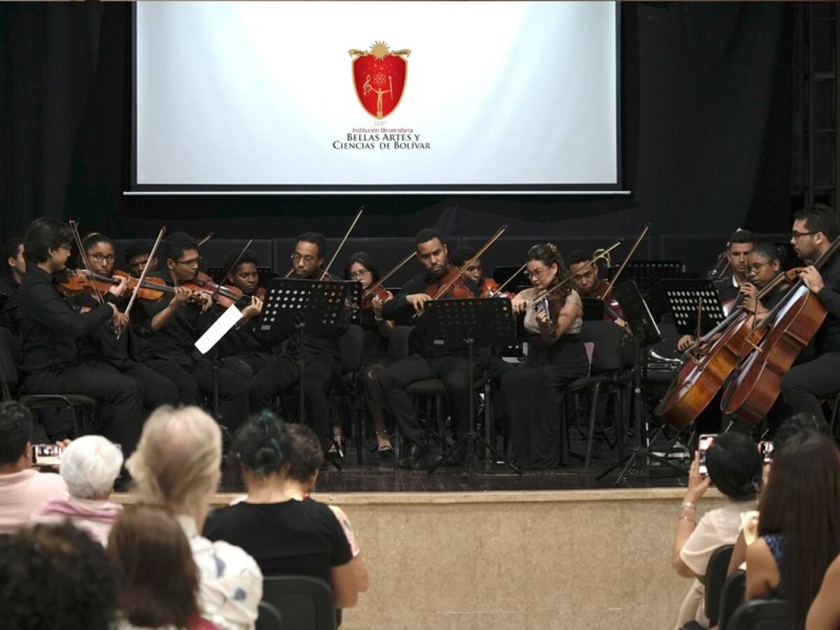 Orquesta Sinfónica de Bolívar de Unibac cumplió 22 años de esplendor musical