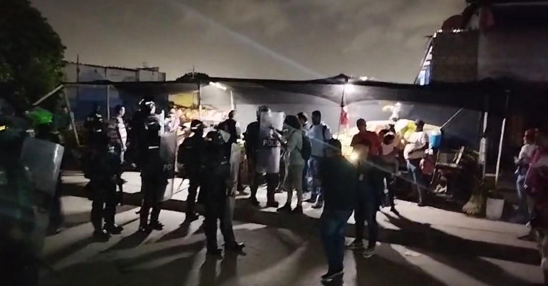 Comerciantes en el centro de Barranquilla- Cortesía