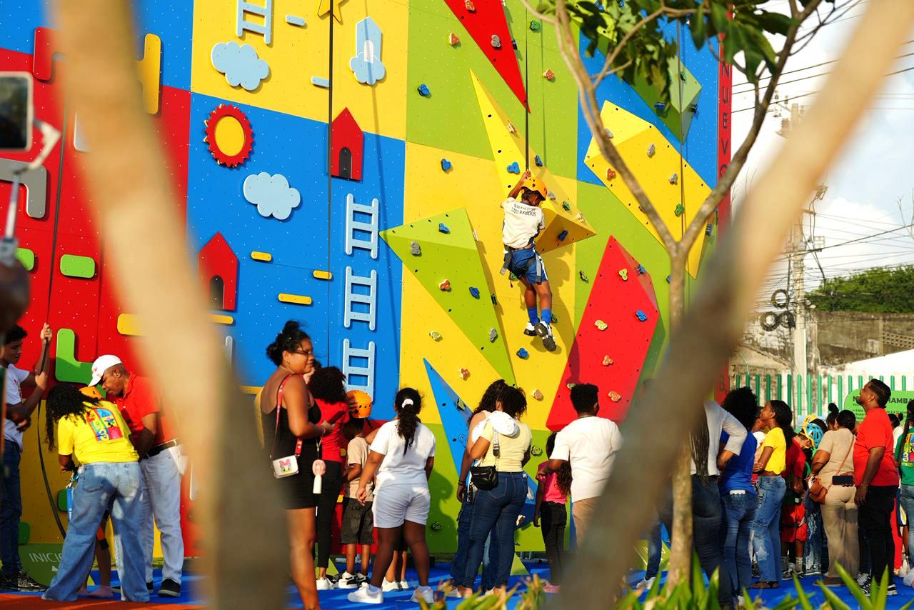 Nuevo Chambacú tiene un amplio y moderno parque infantil con más de 35 atracciones