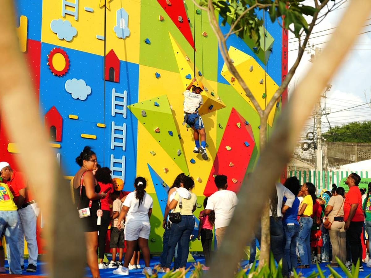 Nuevo Chambacú tiene un amplio y moderno parque infantil con más de 35 atracciones