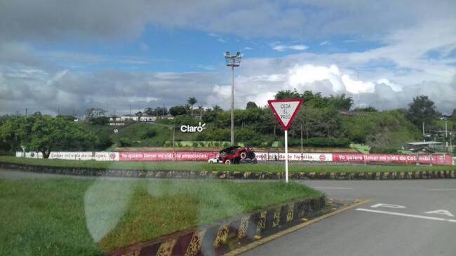 Glorieta del estadio del municipio de Calarcá, Quindío