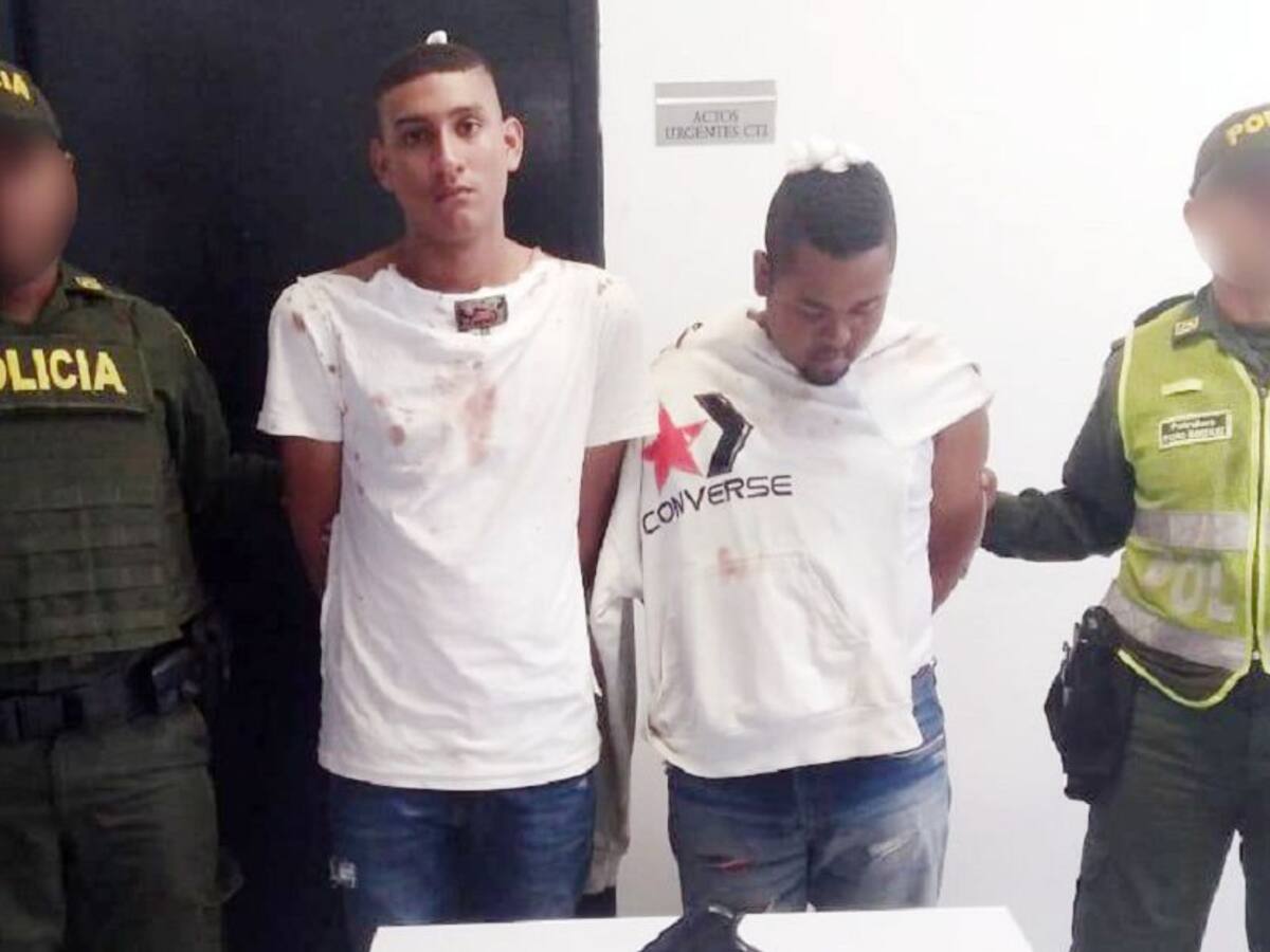 Capturan a presuntos delincuentes cuando iban a ser linchados en Cartagena