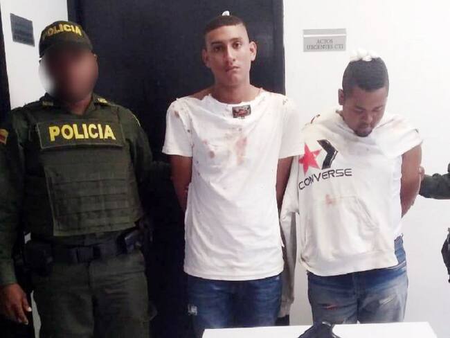 Capturan a presuntos delincuentes cuando iban a ser linchados en Cartagena