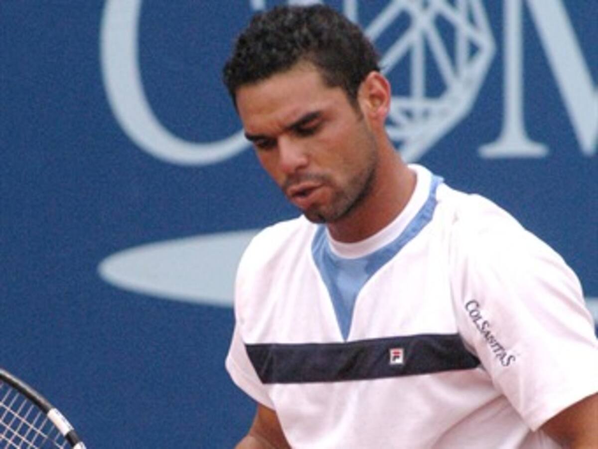 Alejandro Falla a la una de la mañana ante Nicolás Almagro