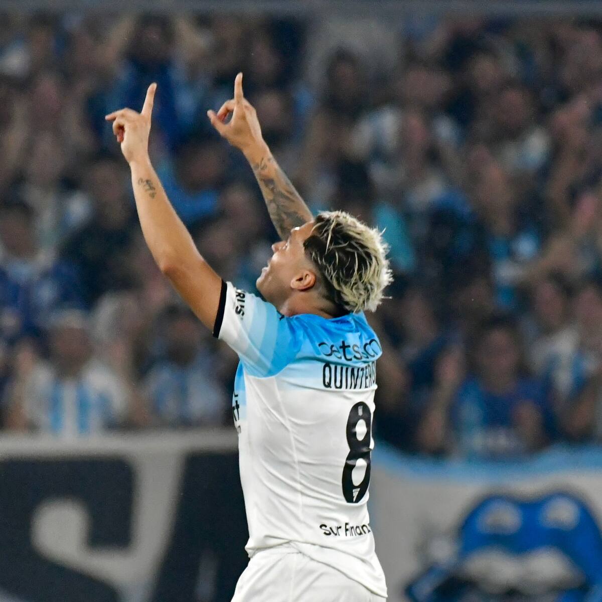 Juan Fernando Quintero viaja a Colombia y será baja de Racing en Copa Sudamericana