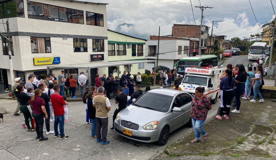 Accidente en Manizales