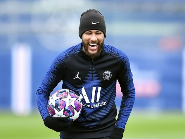 ¡‘Pícaro’! Neymar le jugó una broma a su hijo durante un ‘entrenamiento’