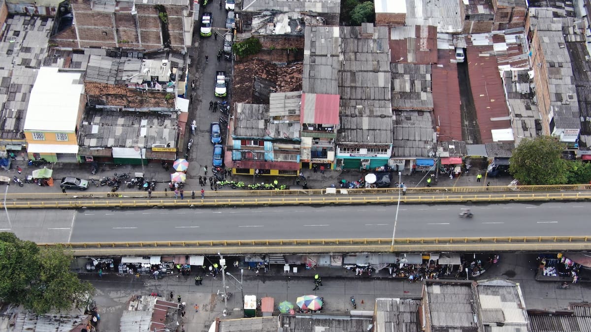 Policía interviene epicentro de elementos hurtados en Pereira
