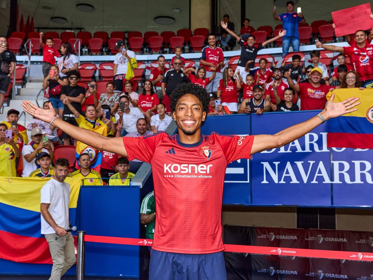 Johan Mojica en su presentación con Osasuna: “Vengo a aportar mentalidad ganadora”