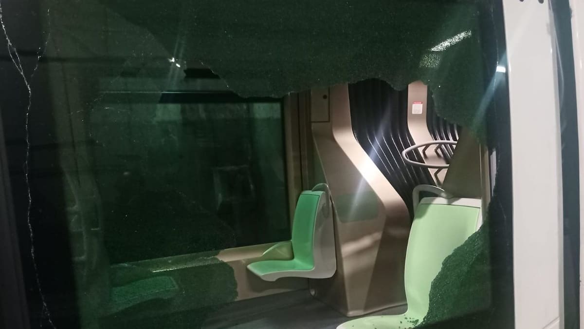 En una semana, han dañado tres coches del Tranvía de Ayacucho