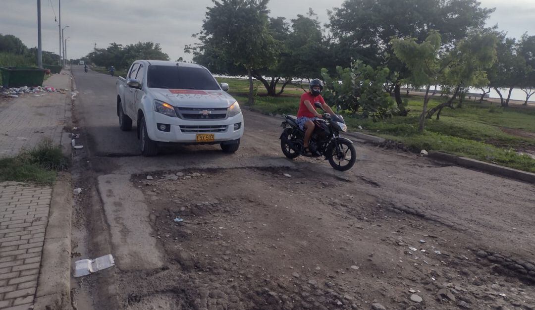 Delincuentes del sector aprovechan que los vehículos reducen la velocidad para atracar a sus ocupantes