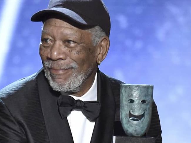 Morgan Freeman recibe el premio a la trayectoria en los SAG