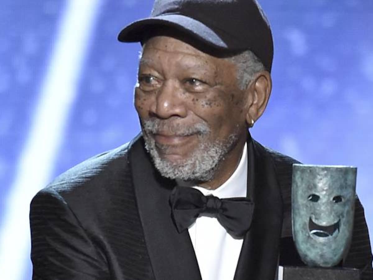 Morgan Freeman recibe el premio a la trayectoria en los SAG