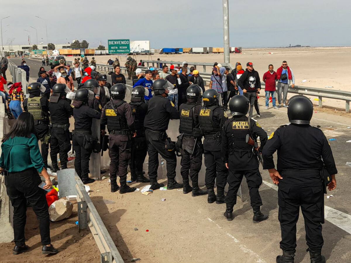 Migrantes venezolanos regresaron a su país tras estar varados entre Chile y Perú