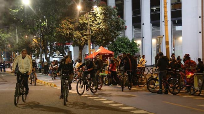 Ciclovía Nocturna