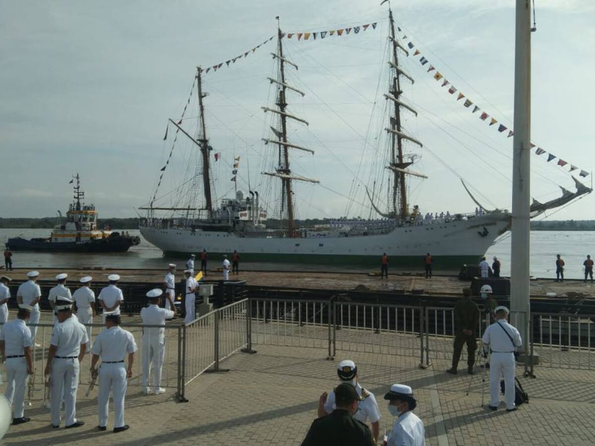 Buque ARC "Gloria" se toma el Gran Malecón este fin de semana