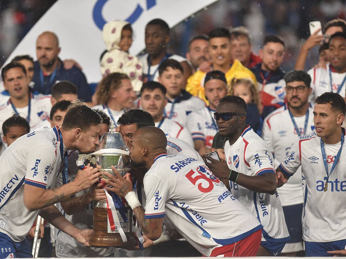 Nacional, campeón de Uruguay con tres colombianos abordo