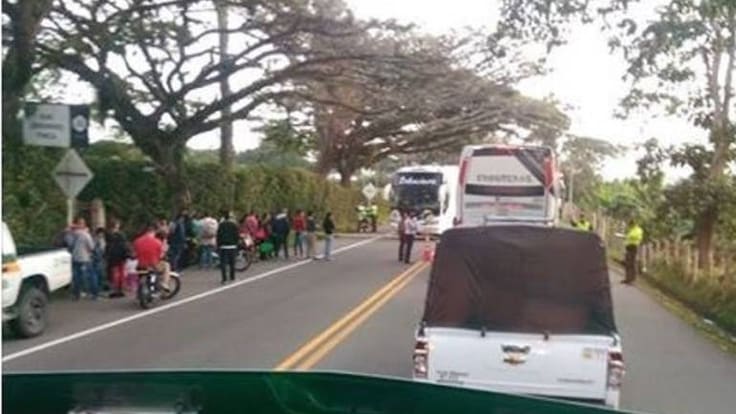 Un ciclista muerto deja accidente de tránsito en las vías del Quindío