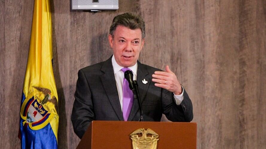 El presidente Juan Manuel Santos. Foto: Colprensa