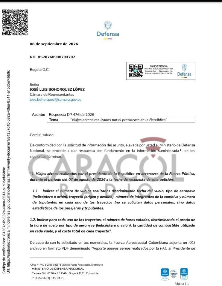 Desplazamientos aéreos de Abelardo de la Espriella en 18 días han costado más de $1.117 millones