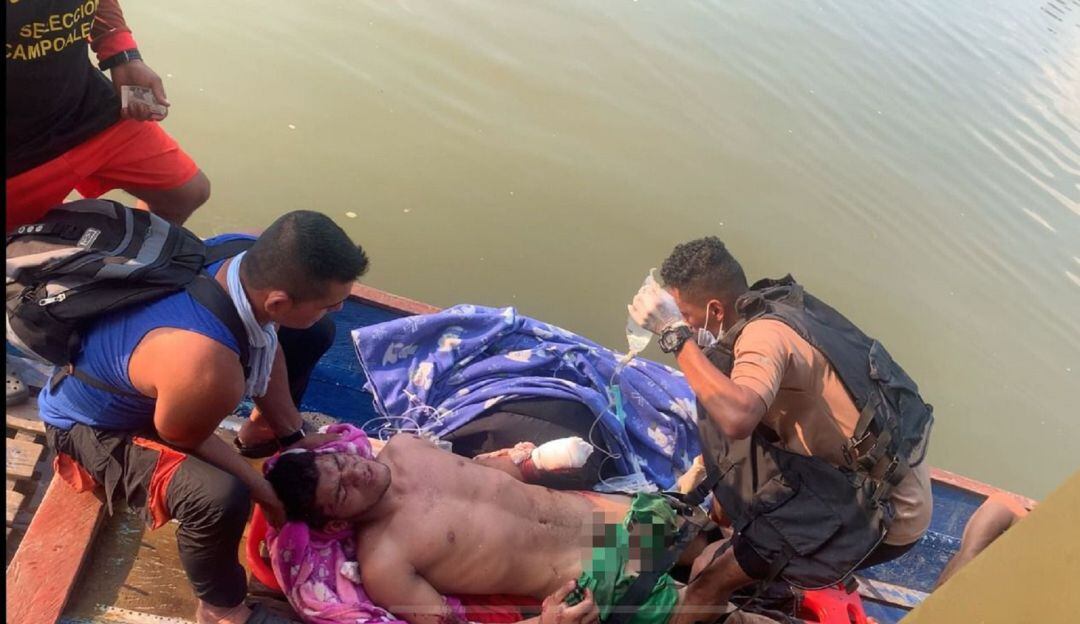 Como Carlos Uriel Parado Cardona, fue identificado el hombre que resulto herido por explosión de artefacto. 
 