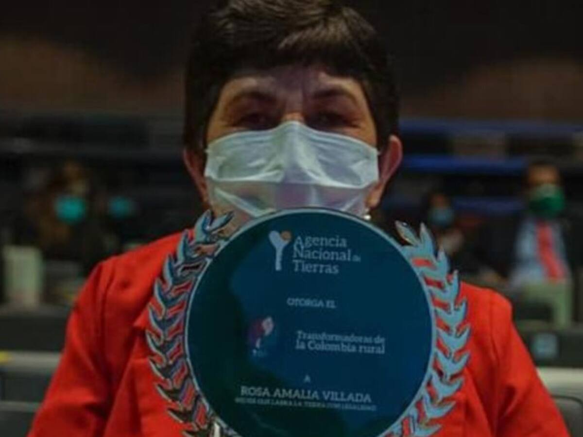 Nariñense ganó premio ´Mujeres transformadoras´