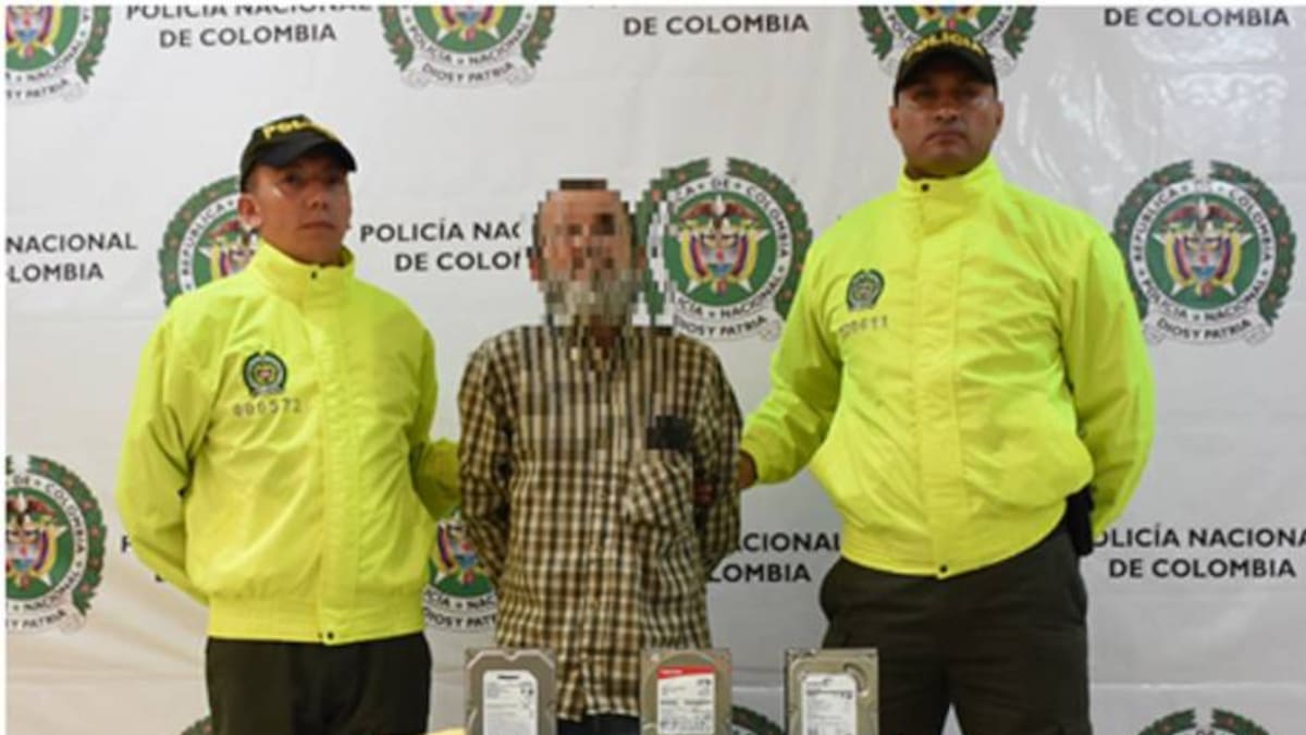 Capturan en Quindío hombre que traficaba con pornografía infantil a varios países
