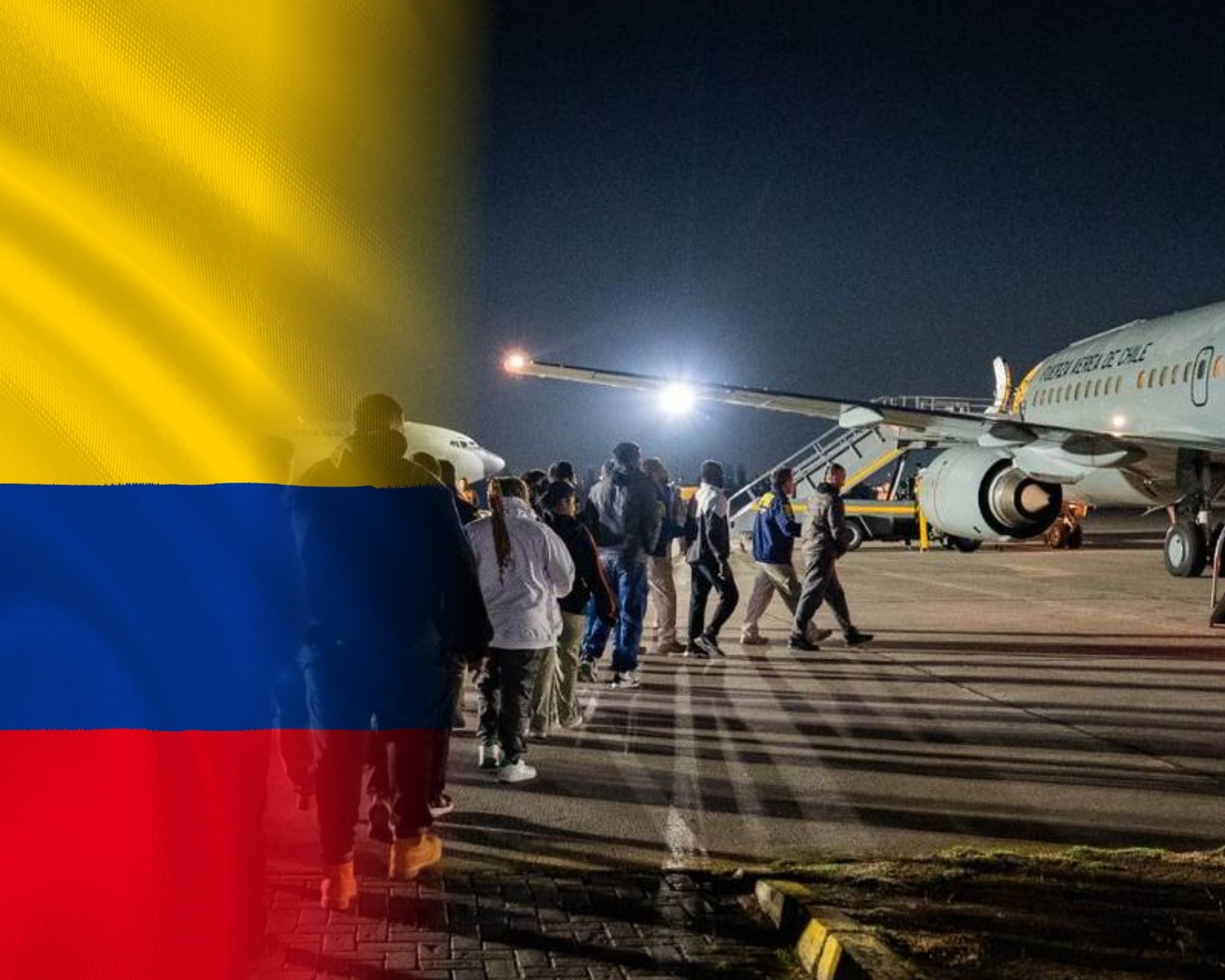 El gobierno de José Antonio Kast inició su nueva política migratoria centrada en expulsar personas sin documentos. 
(Foto:    Caracol Radio / Getty / Cortesía presidencia Chile)