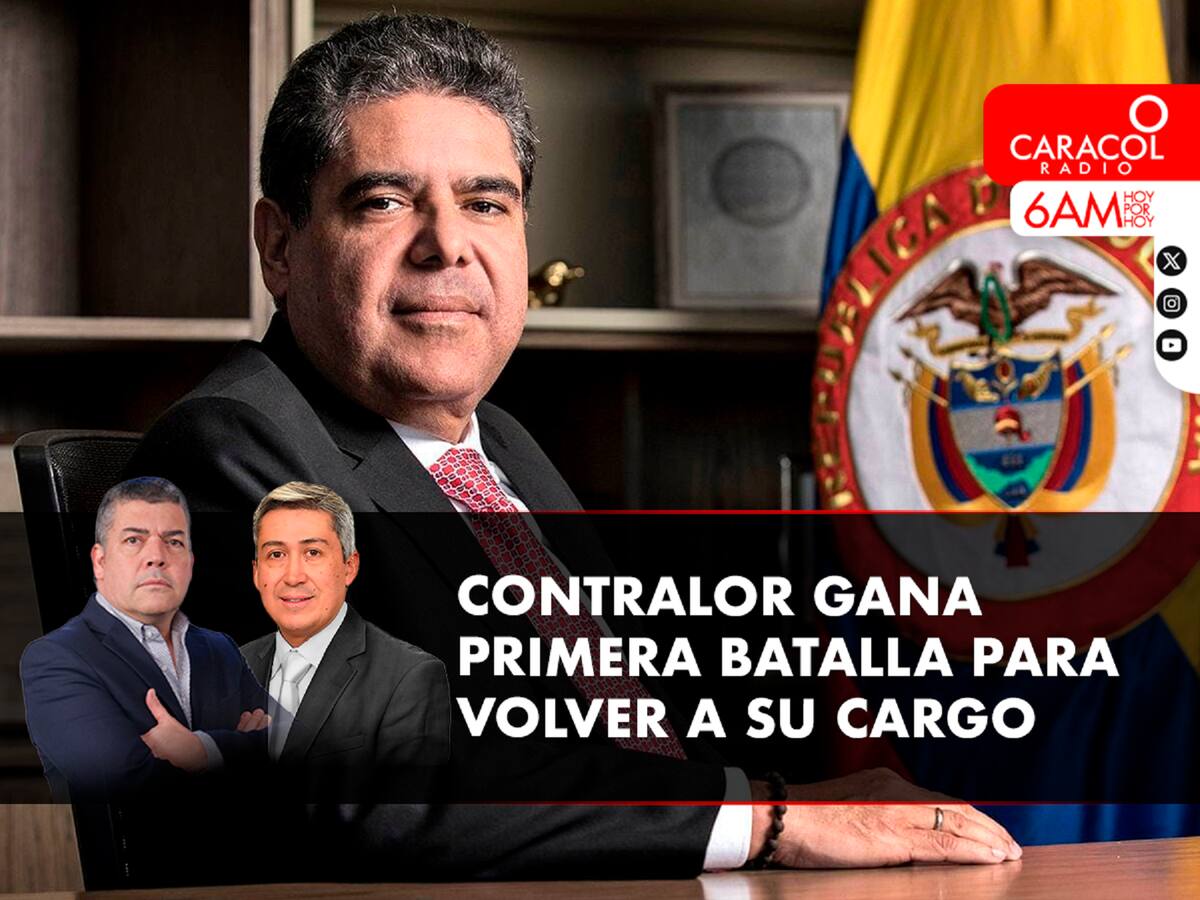 Contralor gana primera batalla para volver a su cargo