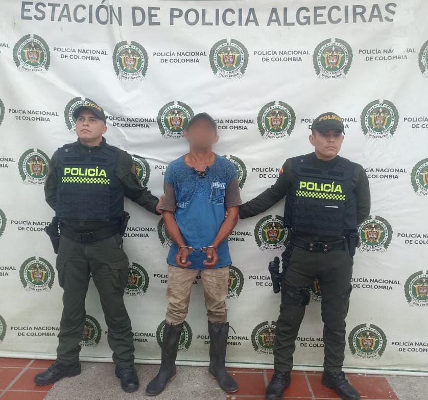 Capturado por prender fuego en zona rural de Algeciras.