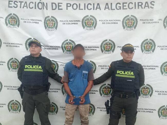 Capturado por prender fuego en zona rural de Algeciras.