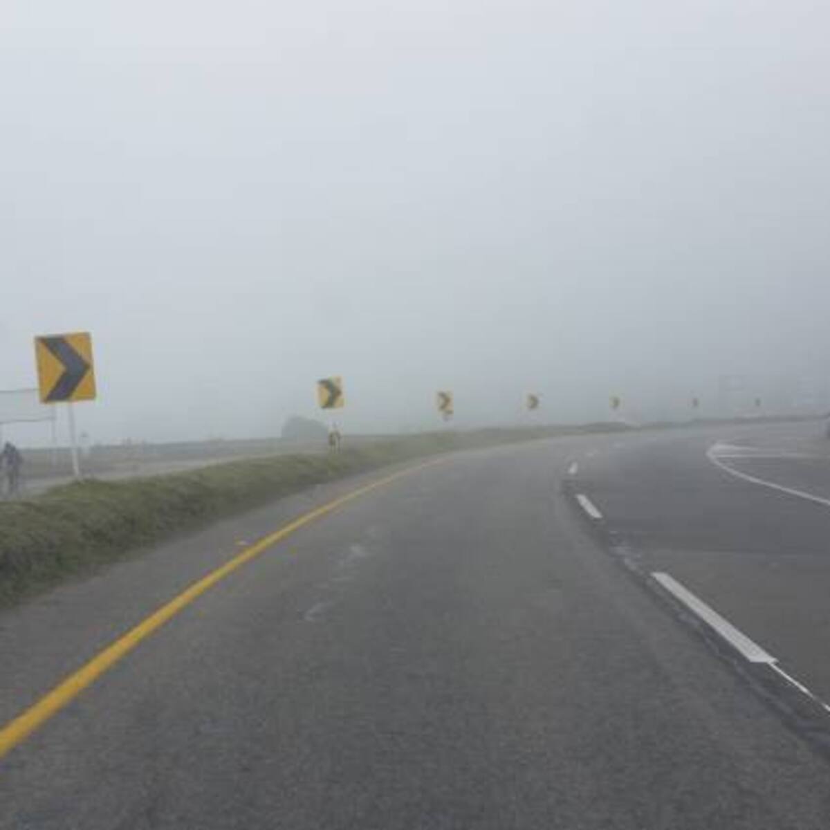 En accidente de tránsito muere un peatón en la vía Tunja-Bogotá
