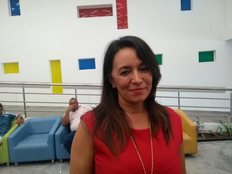 Subgerente de la Ips Mi Red, Idania Suárez.