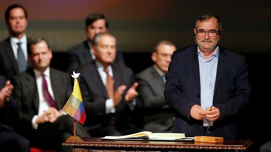 Rodrigo Londoño, alias "Timochenko". Foto: Agencia Reuters