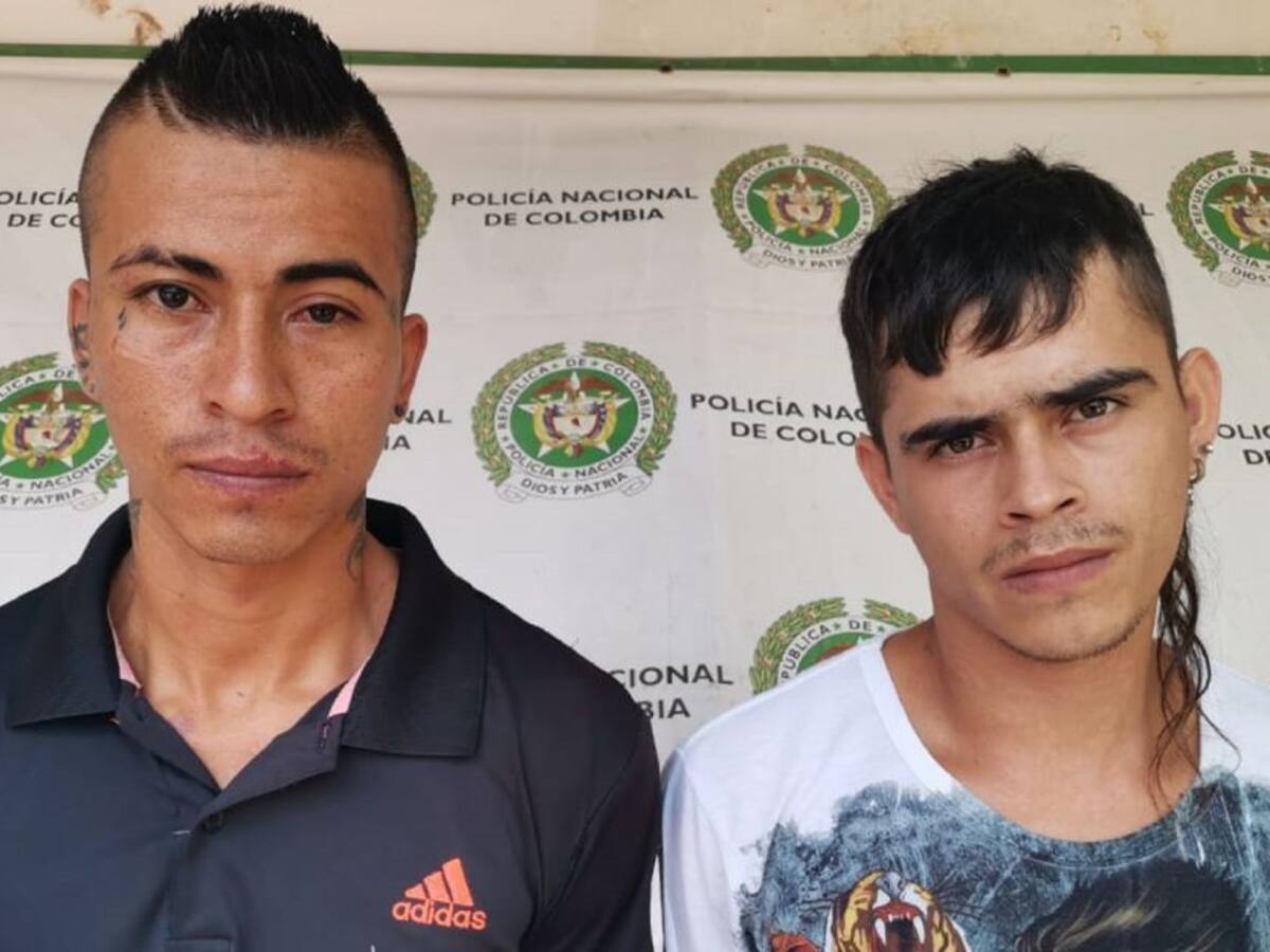 Capturados alias “Balaca” y el “Indio” en el Huila