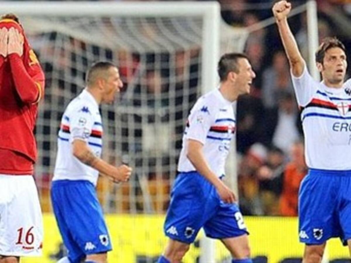 La Sampdoria baja a la Roma y sube al Inter